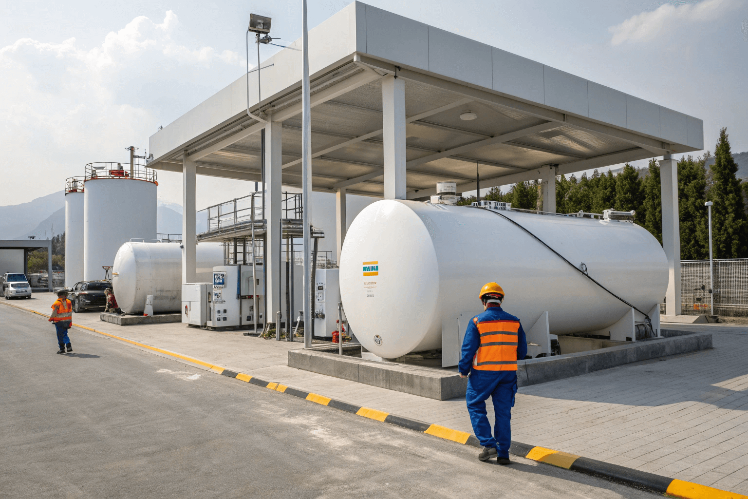 Гидроизоляция АЗС и нефтехранилищ: особые требования к химстойкости материалов. Защита от нефтепродуктов, соблюдение пожарной безопасности и экологических норм